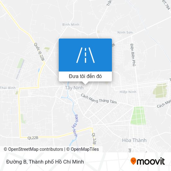 Bản đồ Đường B