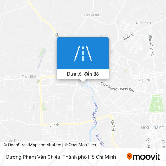 Bản đồ Đường Phạm Văn Chiêu