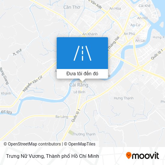 Bản đồ Trưng Nữ Vương