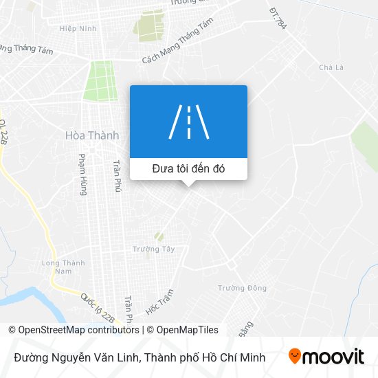 Bản đồ Đường Nguyễn Văn Linh