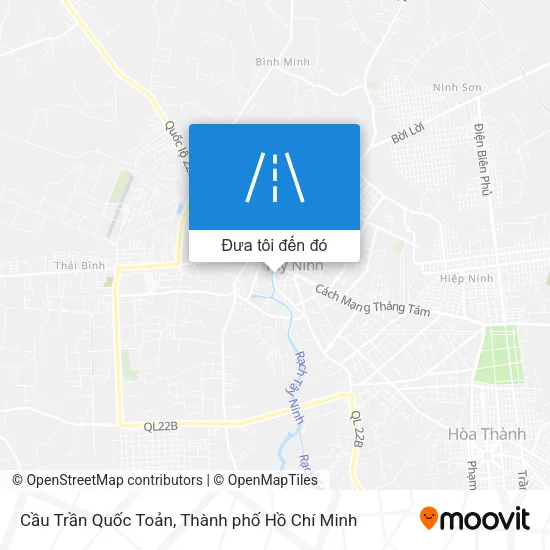 Bản đồ Cầu Trần Quốc Toản