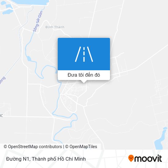 Bản đồ Đường N1