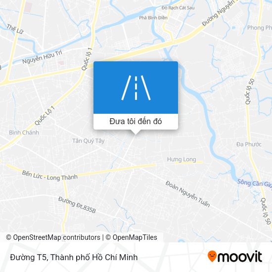 Bản đồ Đường T5