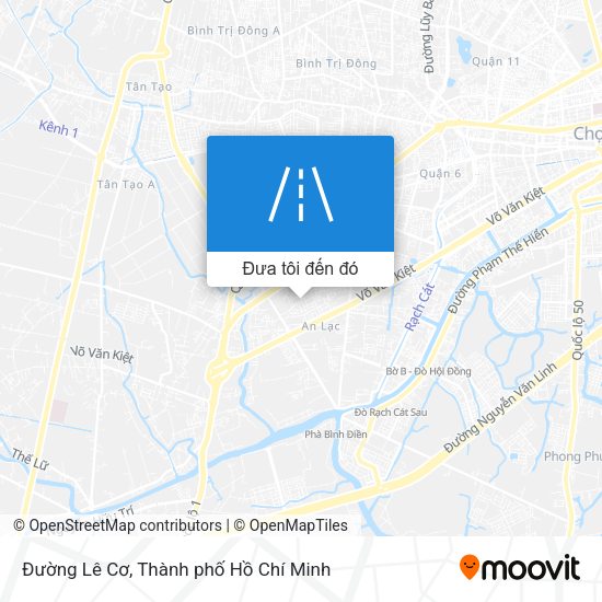 Bản đồ Đường Lê Cơ