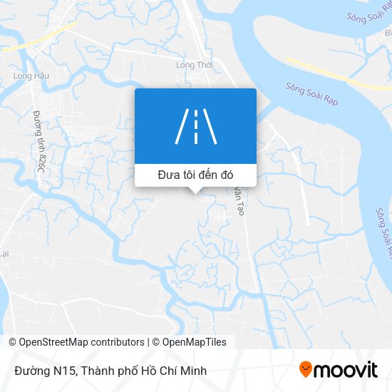 Bản đồ Đường N15