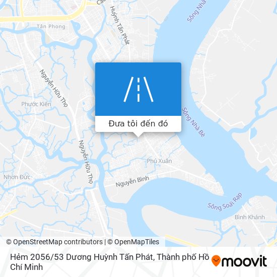 Bản đồ Hẻm 2056 / 53 Dương Huỳnh Tấn Phát