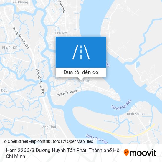 Bản đồ Hẻm 2266 / 3 Dương Huỳnh Tấn Phát