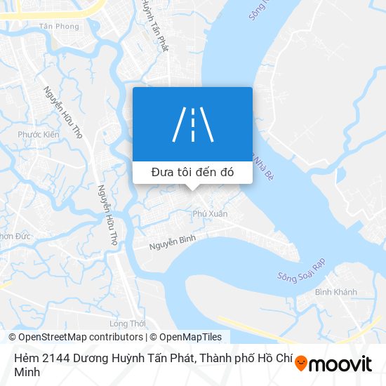 Bản đồ Hẻm 2144 Dương Huỳnh Tấn Phát