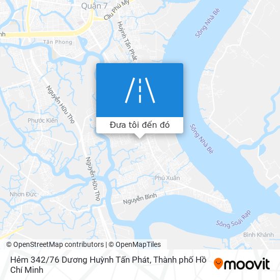 Bản đồ Hẻm 342 / 76 Dương Huỳnh Tấn Phát