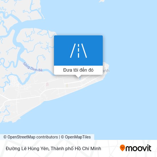 Bản đồ Đường Lê Hùng Yên