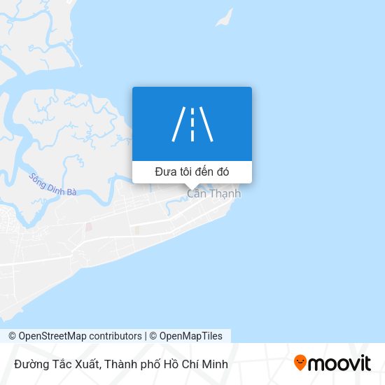 Bản đồ Đường Tắc Xuất