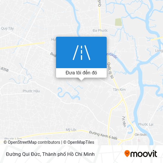 Bản đồ Đường Qui Đức