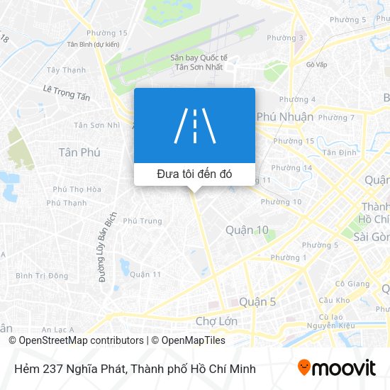 Bản đồ Hẻm 237 Nghĩa Phát