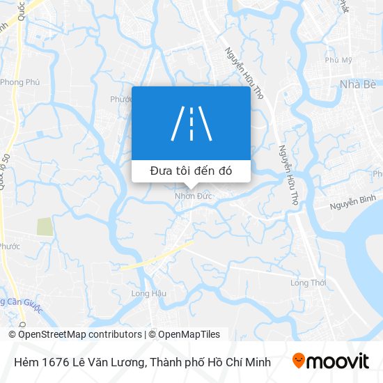 Bản đồ Hẻm 1676 Lê Văn Lương
