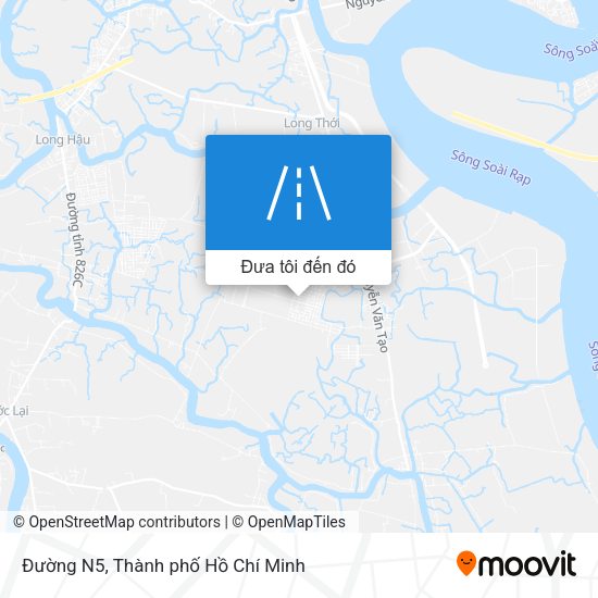 Bản đồ Đường N5