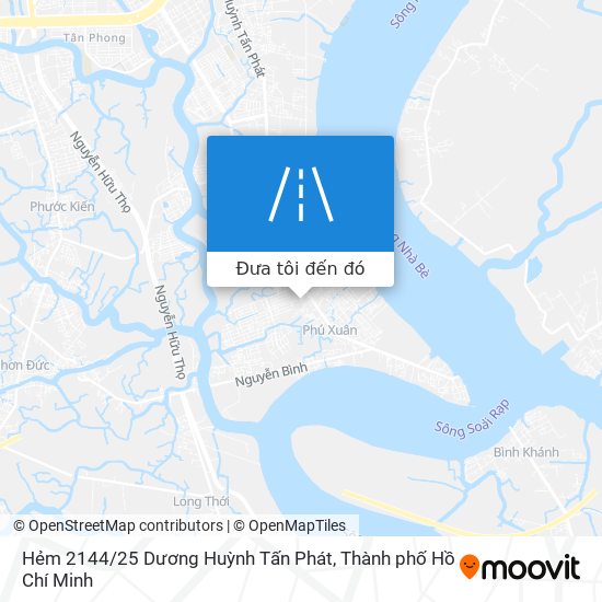 Bản đồ Hẻm 2144 / 25 Dương Huỳnh Tấn Phát