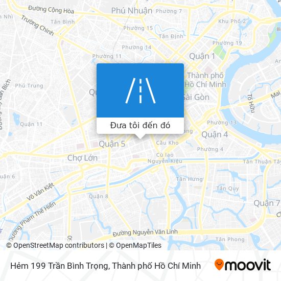 Bản đồ Hẻm 199 Trần Bình Trọng