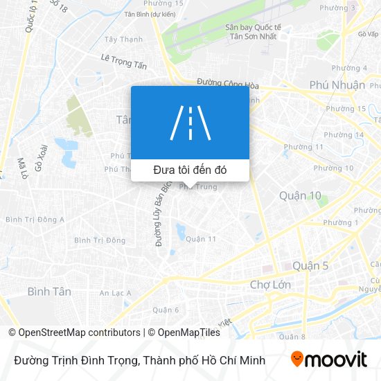 Bản đồ Đường Trịnh Đình Trọng