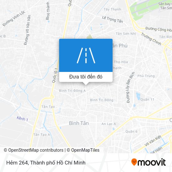 Bản đồ Hẻm 264