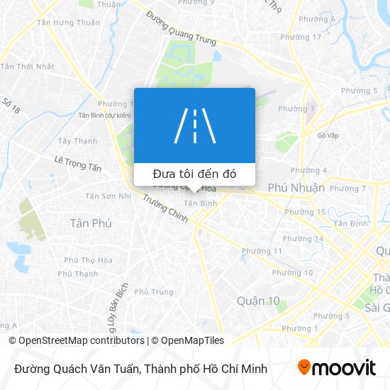 Bản đồ Đường Quách Văn Tuấn