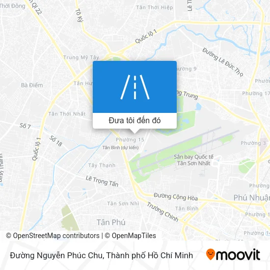 Bản đồ Đường Nguyễn Phúc Chu