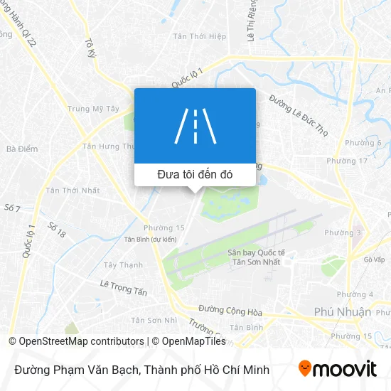 Bản đồ Đường Phạm Văn Bạch