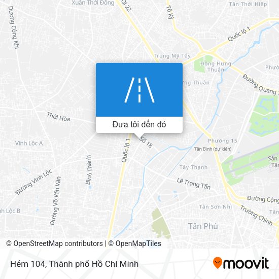 Bản đồ Hẻm 104