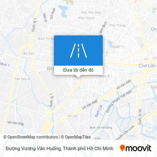 Bản đồ Đường Vương Văn Huống
