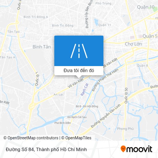 Bản đồ Đường Số 84