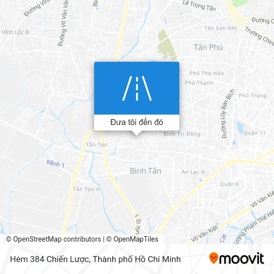Bản đồ Hėm 384 Chiến Lược