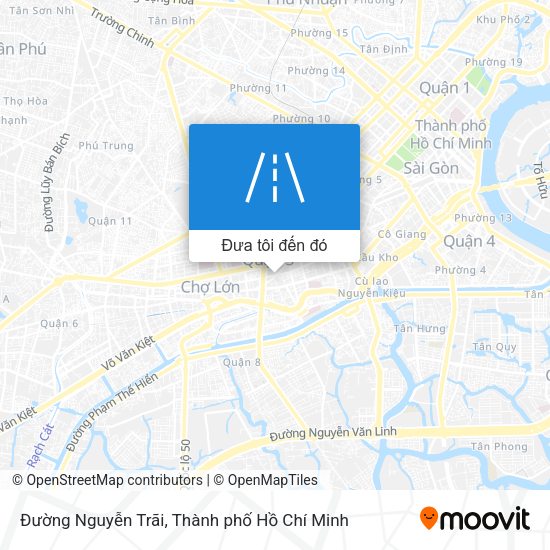 Bản đồ Đường Nguyễn Trãi