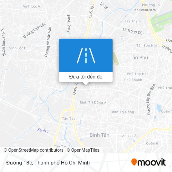 Bản đồ Đướng 18c
