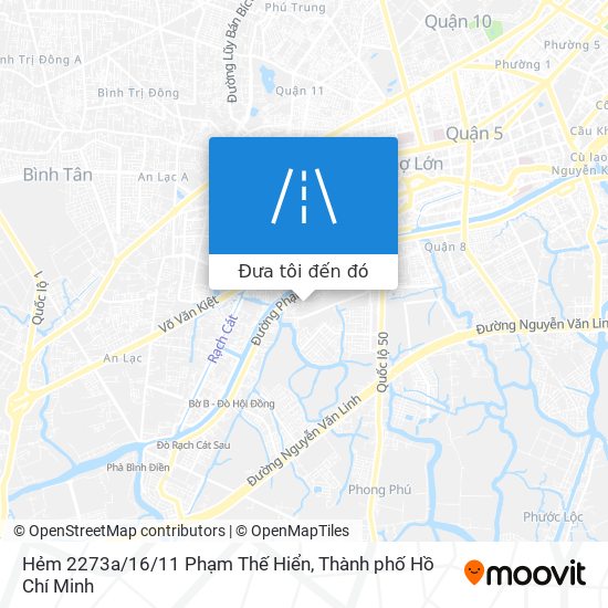 Bản đồ Hẻm 2273a/16/11 Phạm Thế Hiển