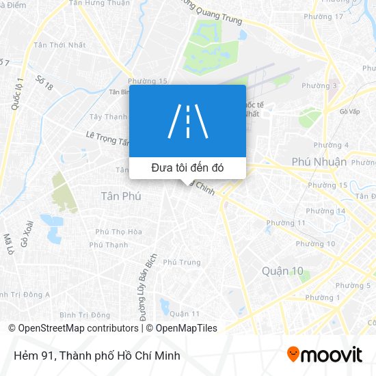 Bản đồ Hẻm 91