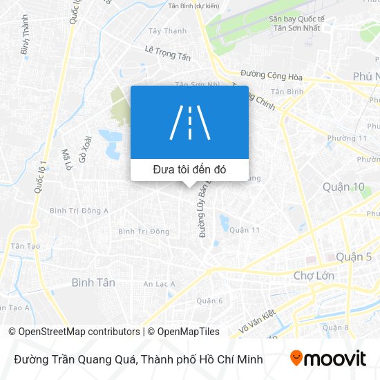 Bản đồ Đường Trần Quang Quá