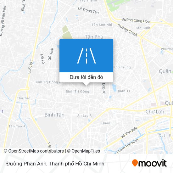 Bản đồ Đường Phan Anh