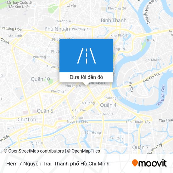 Bản đồ Hẻm 7 Nguyễn Trãi