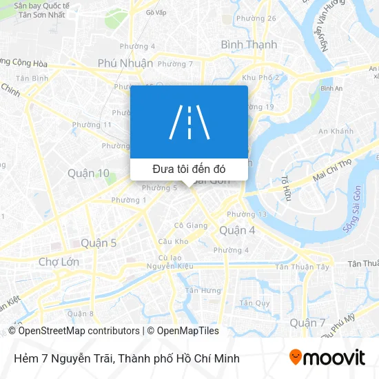 Bản đồ Hẻm 7 Nguyễn Trãi