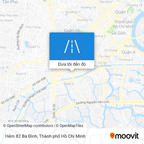Bản đồ Hẻm 82 Ba Đình