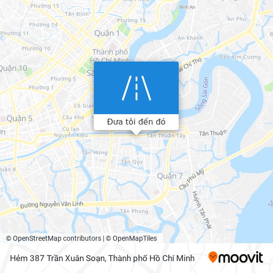 Bản đồ Hẻm 387 Trần Xuân Soạn