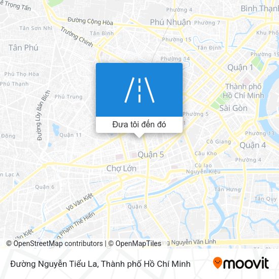 Bản đồ Đường Nguyễn Tiểu La