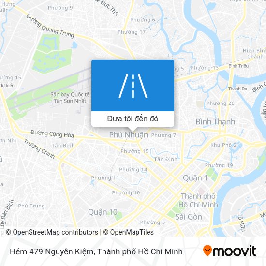 Bản đồ Hẻm 479 Nguyễn Kiệm