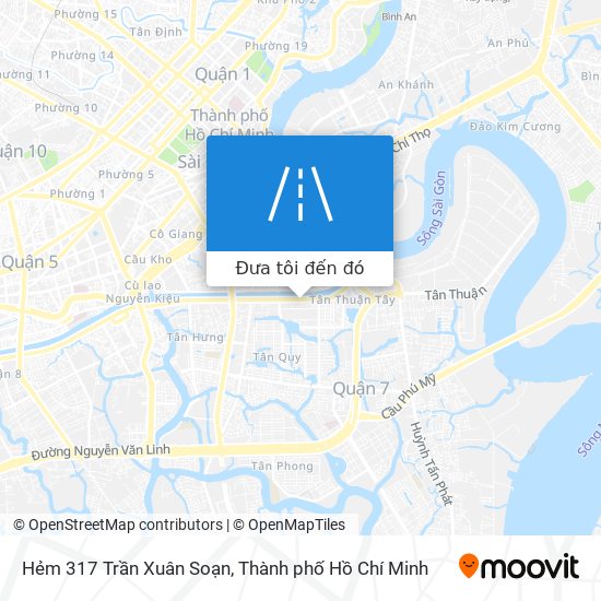 Bản đồ Hẻm 317 Trần Xuân Soạn