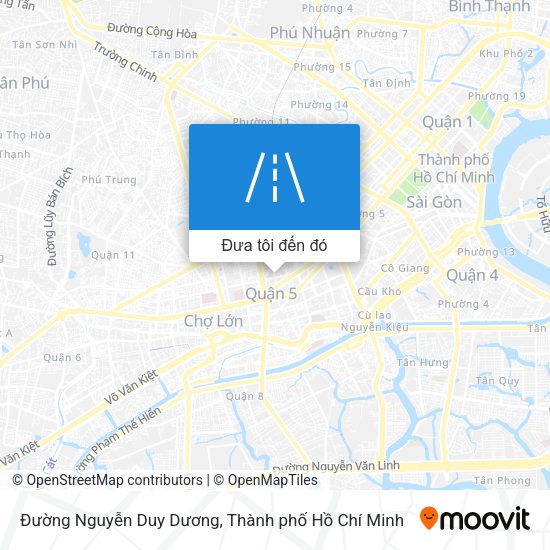 Bản đồ Đường Nguyễn Duy Dương
