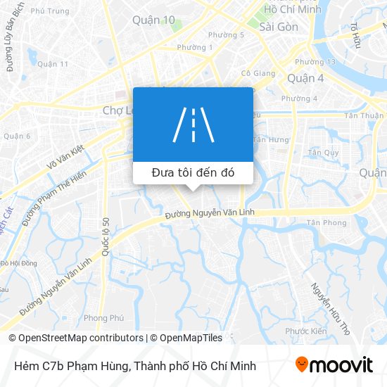 Bản đồ Hẻm C7b Phạm Hùng