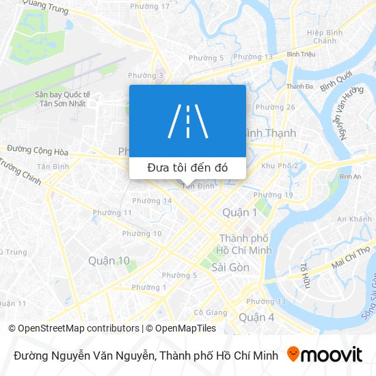 Bản đồ Đường Nguyễn Văn Nguyễn