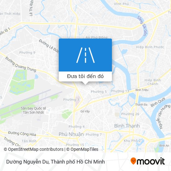 Bản đồ Dường Nguyễn Du