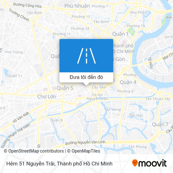 Bản đồ Hẻm 51 Nguyễn Trãi