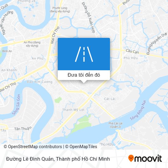 Bản đồ Đường Lê Đình Quản