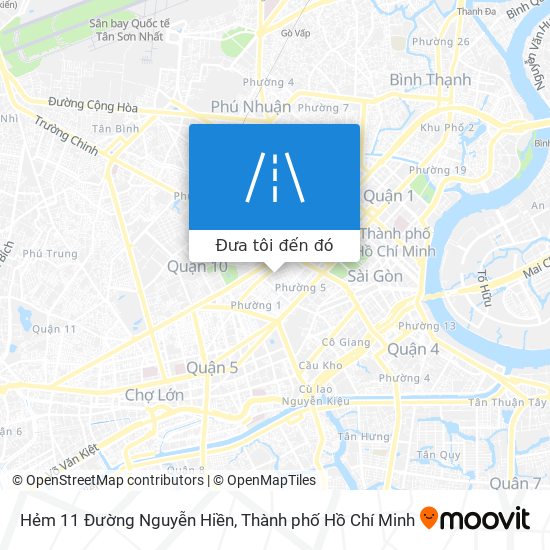 Bản đồ Hẻm 11 Ðường Nguyễn Hiền